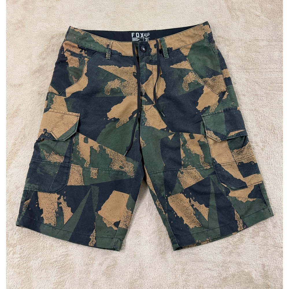 Fox Racing Overhead Cargo Boardshorts Men's Size 31‎ Camo EUC